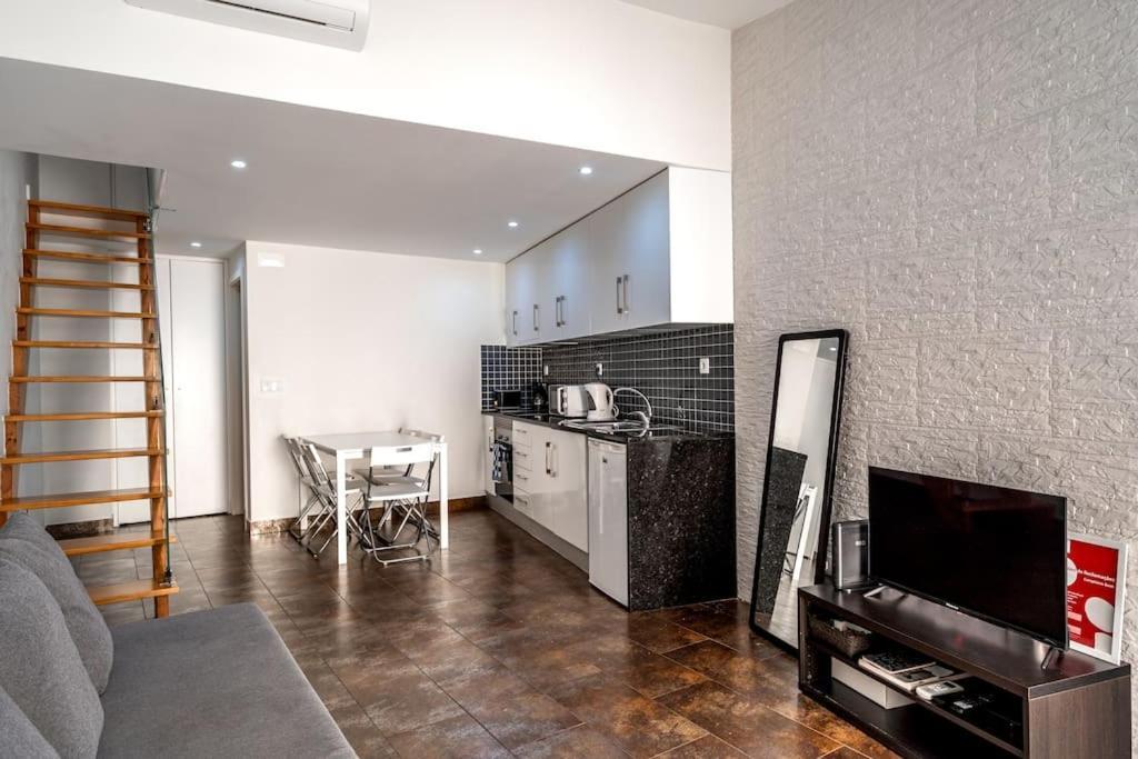 Cozy Ground Floor Studio With Ac And Loft Bedroom Lisboa Dış mekan fotoğraf